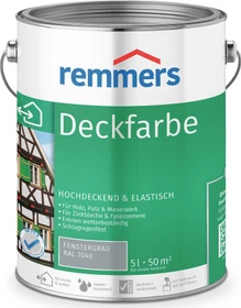 Remmers Deckfarbe fenstergrau (RAL7040), 5l