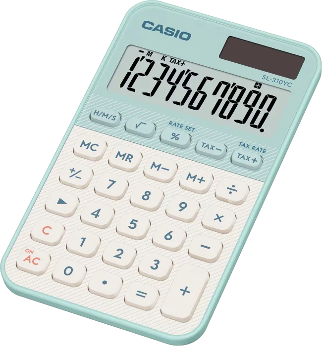 Casio SL-310YC-LG, hellgrün