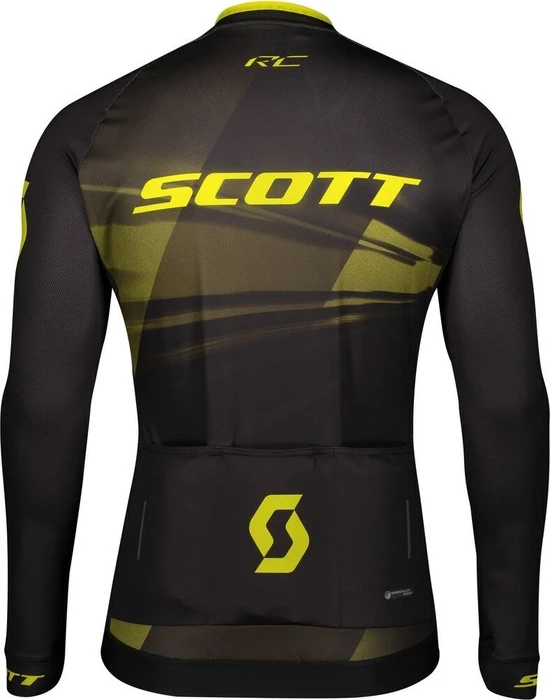 Scott RC Pro Trikot langarm black/sulphur yellow (Herren)