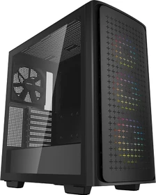 DeepCool CK560, schwarz, Glasfenster