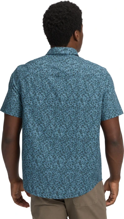 Black Diamond Wingate Hemd kurzarm charcoal/glyphs (Herren)