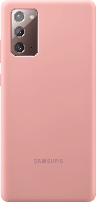 Samsung Silicone Cover für Galaxy Note 20 mystic bronze