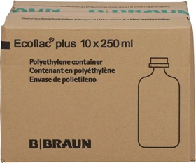 B.Braun Ecoflac Plus 0.9% Isotone Kochsalzlösung, 2.5l (10x 250ml)