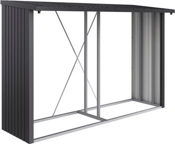 Biohort WoodStock 300 Kaminholzregal 300.7x102x199cm dunkelgrau-metallic