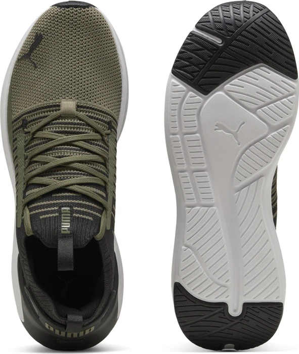 Puma Softride Symmetry Fuzion loden green/puma black/feather gray