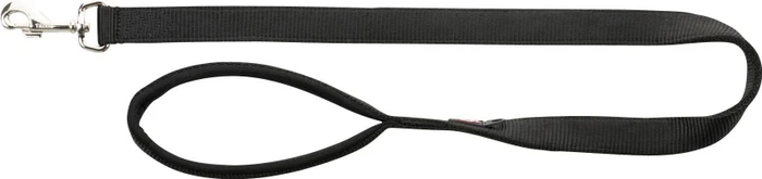 Trixie Premium Leine extra lang, doppellagig, XS, 1.8m, schwarz