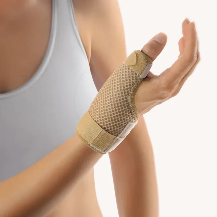 Bort Medical Soft Daumenschiene lang Größe XS beige, 1 Stück