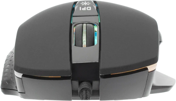 White Shark Gareth Black Gaming Mouse, schwarz, USB
