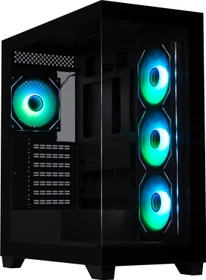 BitFenix CETO Premium Black, 4A, Lüfter LED ARGB, Glasfenster (BFC-CET-500-KKGXK-4A)