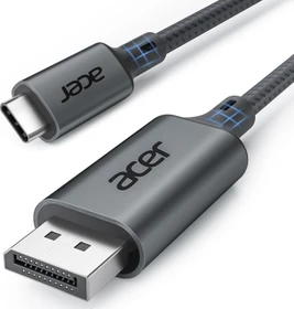 Acer OCB246 USB-C [Stecker] auf DisplayPort [Stecker] Adapterkabel, 2m