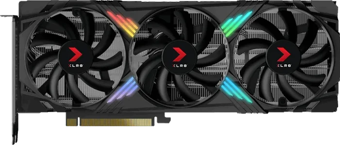 PNY GeForce RTX 4070 SUPER XLR8 Gaming Verto Epic-X RGB Overclocked Triple Fan, 12GB GDDR6X, HDMI, 3x DP