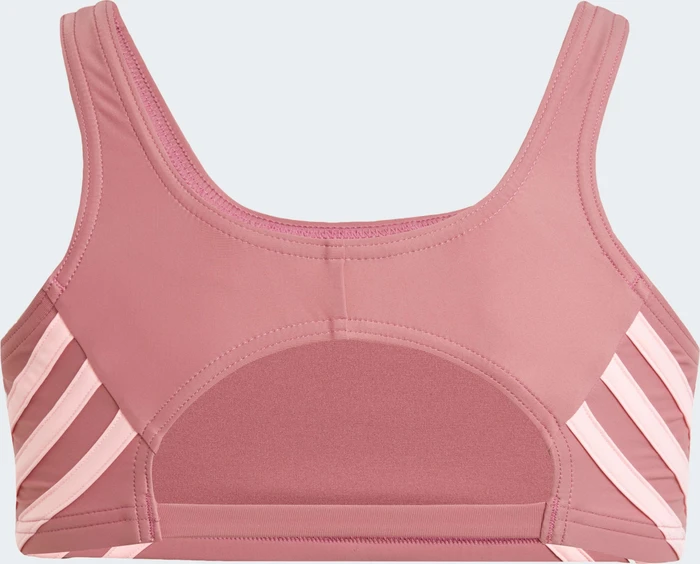 adidas 3-Streifen Bikini-Set pink/pink spark (Junior)