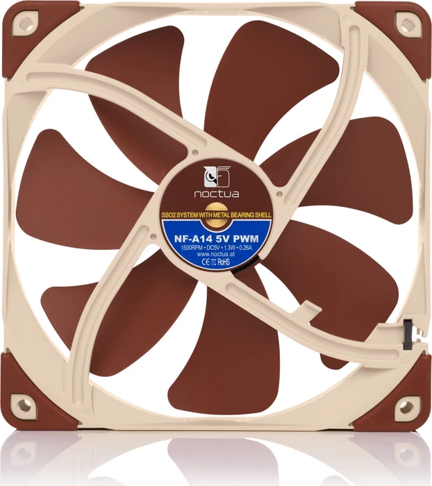 Noctua NF-A14 5V PWM, 140mm
