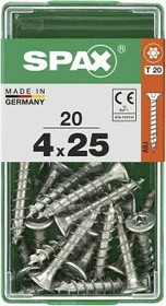 Spax WIROX A9J 4CUT T-STAR plus T20 Universalschraube, 3.5x12mm, 25 Stück