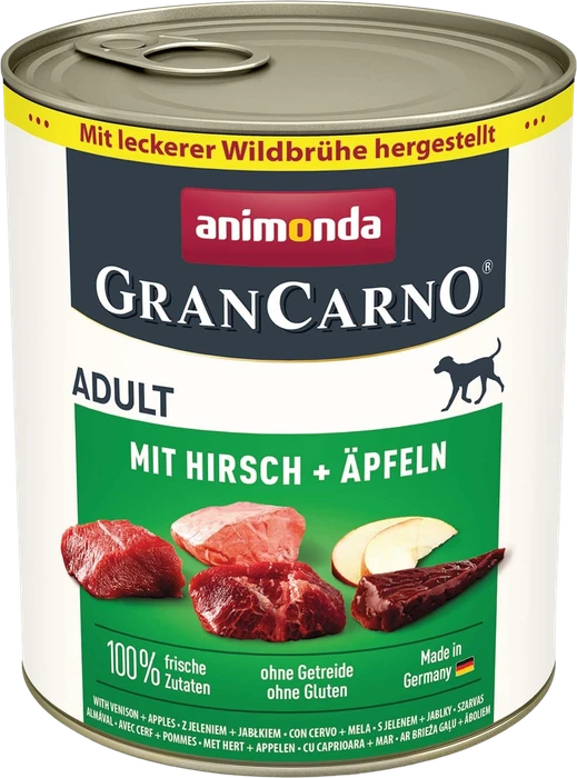 animonda GranCarno Hirsch + Äpfel, 400g
