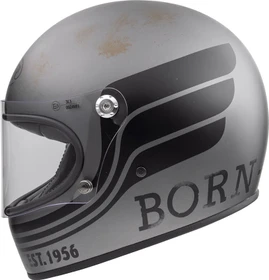 Premier Helmets Trophy BTR matt grau/schwarz
