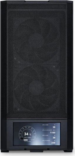 Lian Li LANCOOL 207 DIGITAL, schwarz, Glasfenster
