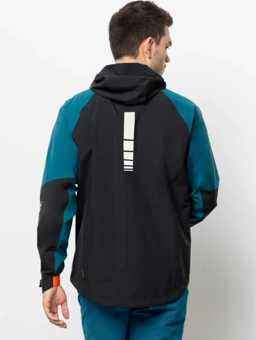 Jack Wolfskin Morobbia 3L Fahrradjacke blue/coral (Herren)
