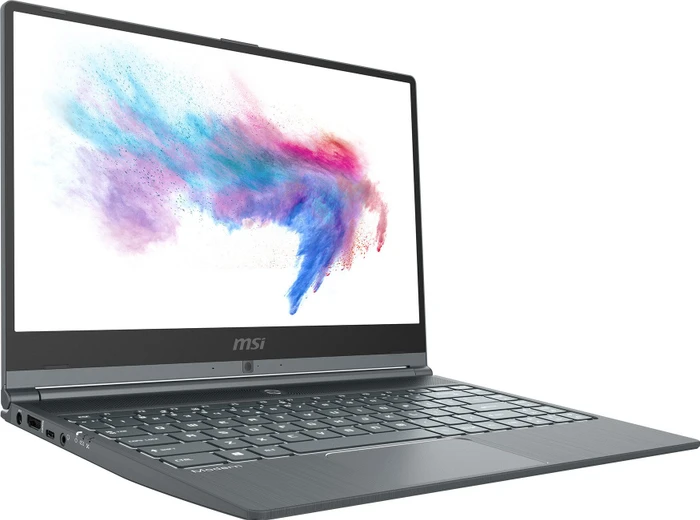 MSI Modern 14 A10RB-638, Carbon Gray, Core i7-10510U, 8GB RAM, 512GB SSD, GeForce MX250, DE