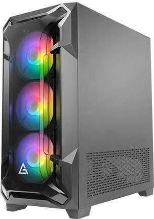 Antec Dark League Dark Fleet DF600 Flux, Glasfenster