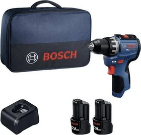 Bosch Professional PRO GSR12V-31 Akku-Bohrschrauber inkl. Tasche + 2 Akkus 2.0Ah