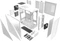 Thermaltake Divider 300 TG Air Snow Edition, weiß, Glasfenster Vorschaubild