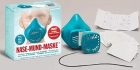 playmobil Mundschutzmaske waschbar L türkis, 1 Stück