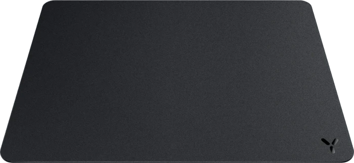 ISY IMP-6100 Tempered Glass Mousepad, 400x300mm, schwarz