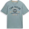 Tom Tailor Logo-Print T-Shirt kurzarm grey mint (Herren) Vorschaubild