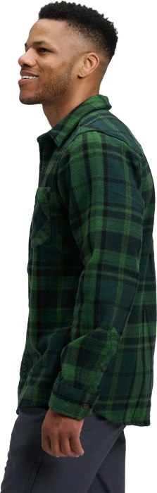 Black Diamond Project Heavy Flannel Hemd langarm palm green/anthracite plaid (Herren)