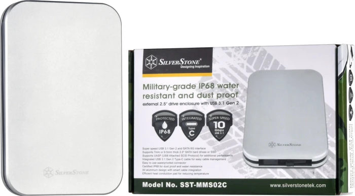 SilverStone Mammoth MMS02, USB-C 3.1