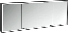 Emco Prime Facelift LED-Lichtspiegelschrank 200cm, 4 Türen, Unterputzmodell