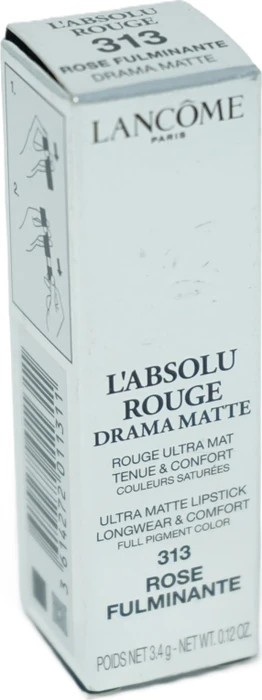 Lancôme L'Absolu Rouge Drama Matte Lippenstift 313 rose fulminante, 3.4g