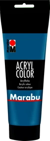 Marabu Acryl Color Acrylfarbe, cyan, 225ml