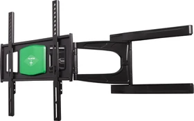 Hama TV-Wandhalterung Fullmotion Ultraslim 3 Sterne L schwarz