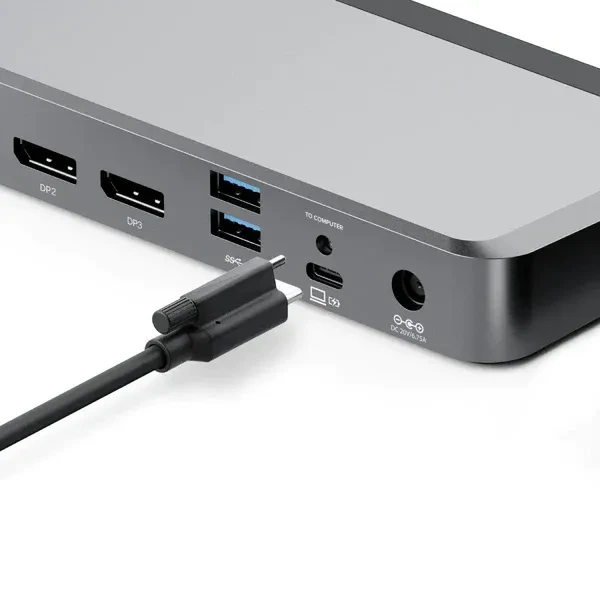 Alogic MX3 USB-C Triple Display DP Alt. Mode Docking Station - With 100W Power Delivery, USB-C 3.1 [Buchse]