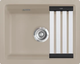 systemceram Kara 57 F/o Einbau Becken mittig fango
