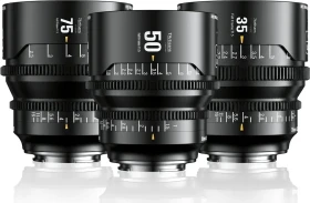 7artisans Dream 35/50/75mm T1.5, Full Frame Cine, 3-Lens Set für Sony E