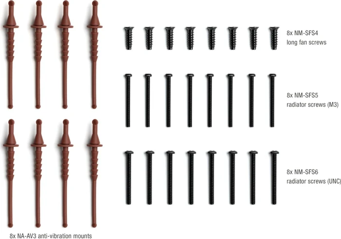 Noctua NA-IS1-12 Sx2 Abstandshalter für 120mm-Lüfter