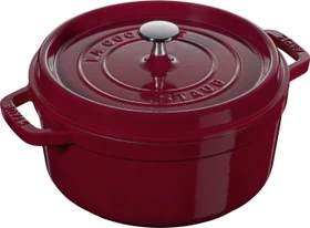 Zwilling Staub Cocotte Schmortopf rund 24cm 3.8l bordeaux