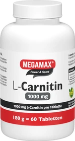 Megamax L-Carnitin 1000mg Tabletten, 60 Stück