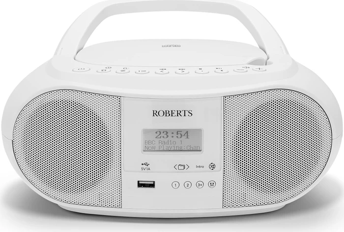 Roberts Zoombox 4 weiß