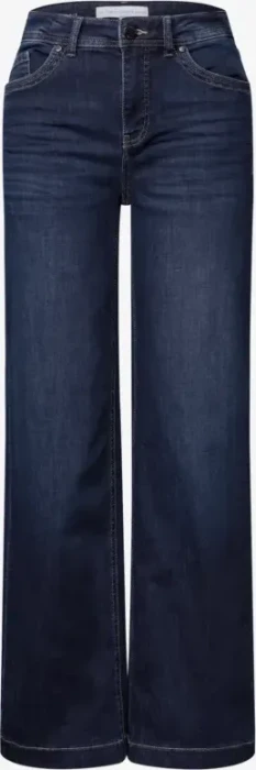 Street One Wide Leg Jeans deep indigo/soft washed (Damen)