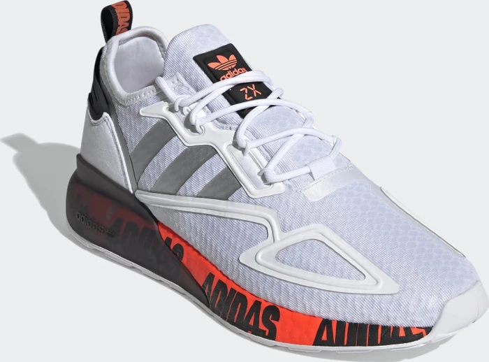 adidas ZX 2K Boost cloud white/silver metallic/core black (Herren)