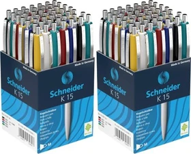 Schneider K15 M Kugelschreiber sortiert, 50er-Pack