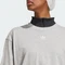 adidas Essentials Boyfriend T-Shirt kurzarm medium grey heather (Damen) Vorschaubild