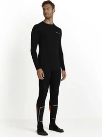 Falke Wool-Tech Funktionsshirt langarm schwarz (Herren)