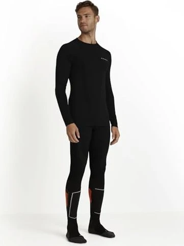 Falke Wool-Tech Funktionsshirt langarm schwarz (Herren)