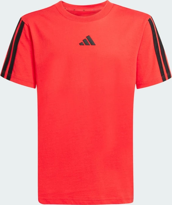 adidas Essentials T-Shirt kurzarm pure ruby/black (Junior)
