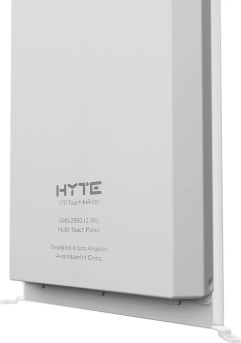 Hyte Y70 Touch Display Upgrade, 14.5" Touchscreen, Snow White